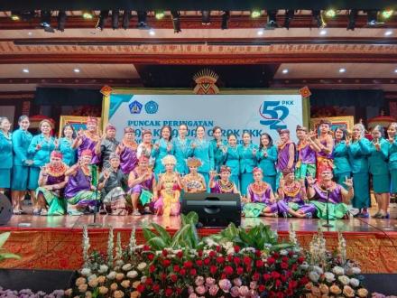 Perayaan  Puncak Peringatan Hari Kesatuan Gerak (HKG) Ke 52 tingkat Provinsi Bali
