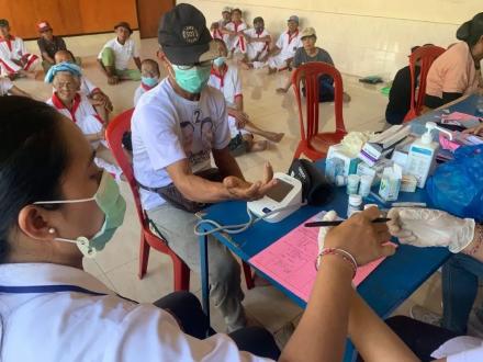 Giat Rutin Prolanis Bulan Agustus Di Desa Bengkala