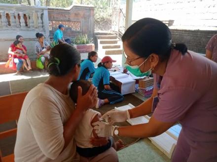 Giat Rutin Posyandu Kamboja Memantau Perkembangan Balita