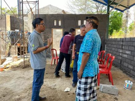 Monitoring Pekerjaan Fisik Program TPS3R Di Desa Bengkala