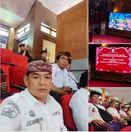 Perbekel Bengkala Hadiri Peresmian Bale Kertha Adyaksa Kejaksaan Negeri Buleleng