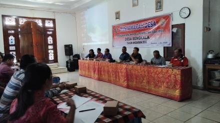  Musyawarah Desa Penyusunan Rencana Kerja Pemerintah Desa Tahun Anggaran 2026