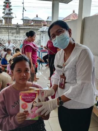 Kegiatan Rutin Posyandu ILP Mawar Desa Bengkala