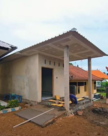 Revitalisasi Satuan Pendidikan TK Murni Kusuma Desa Bengkala Sudah mencapai 55%