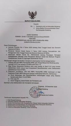 Pengumuman Program Jaminan Kesehatan Nasional (JKN) Di Kabupaten Buleleng