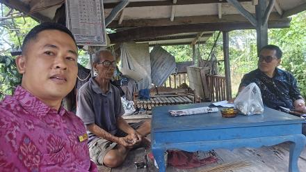 Kunjungan SDM Kemensos Bahas Penandaan Rumah dan Home Visit Warga Desil Bawah