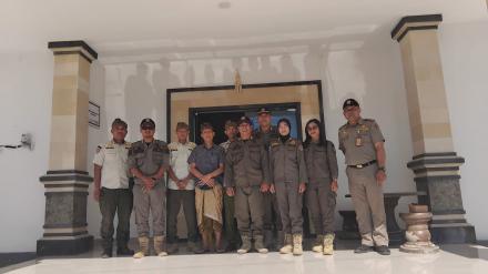 Pendataan Sapras Satlinmas Di Desa Bengkala