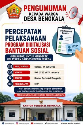 Piloting Digitalisasi Bansos Di Desa Bengkala