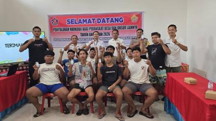 Wujudkan Desa Bengkala Bersih Narkoba, Pemdes Gelar Sosialisasi dan Tes Urine